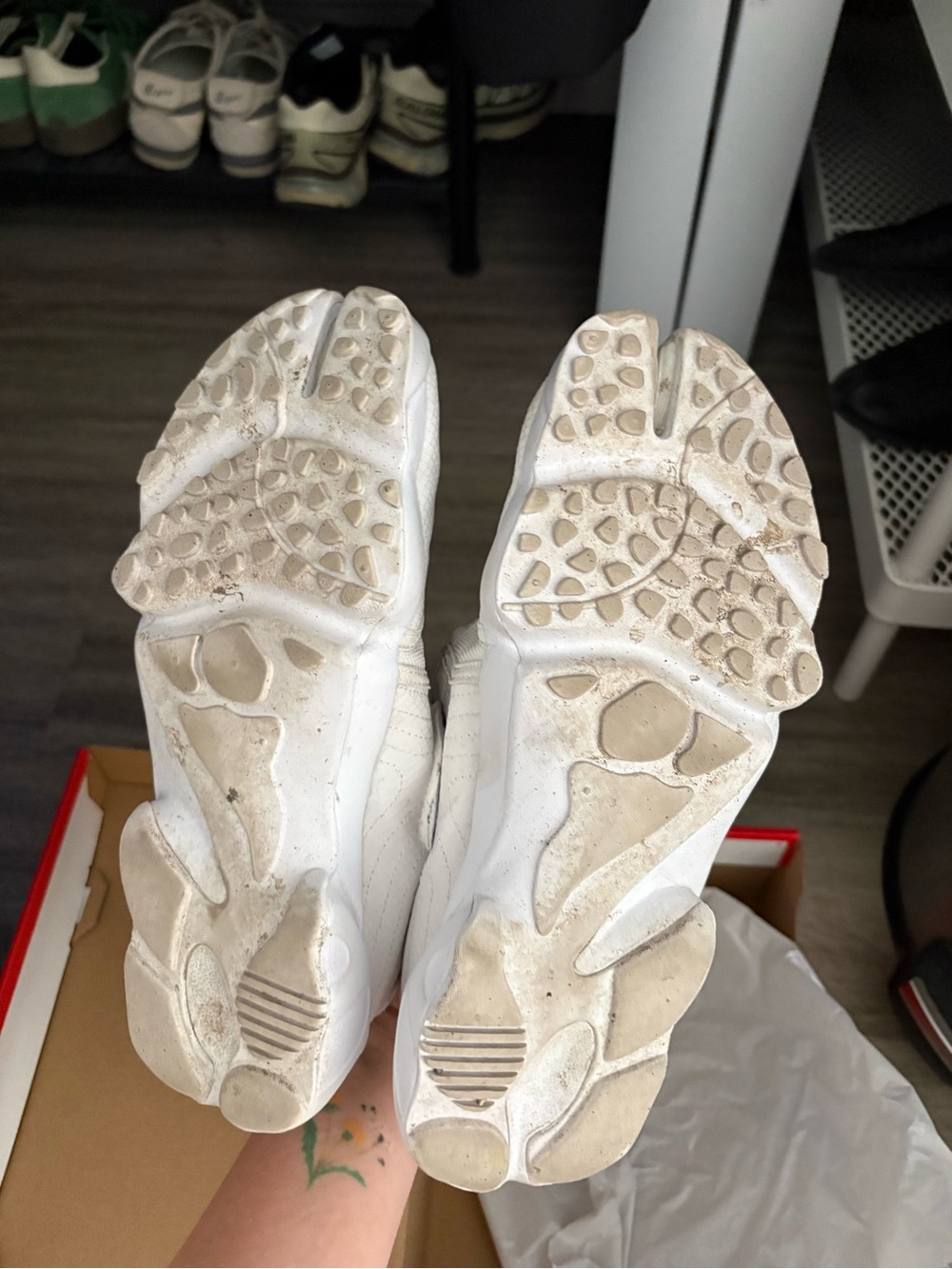 Nike Air Rift white sneaker - Picture 3 of 4